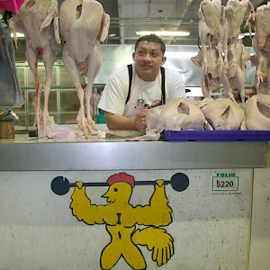 Nobody's selling any of those weak chickens here. <a href=></a>