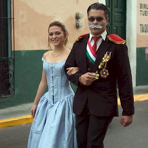nd some were dressed as dictators. This student portrays Porfirio Diaz, Mexico's infamous ruler in the early 20th Century <a href=></a>
