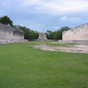 The Ball Court at Chichén Itzá <a href=></a>