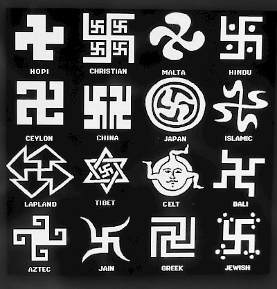 Swastikas from around the world. <a href=></a>