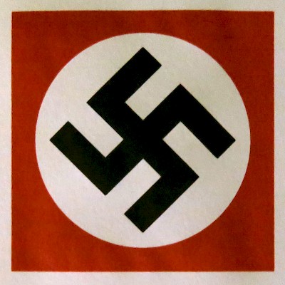 A Nazi swastika <a href=></a>