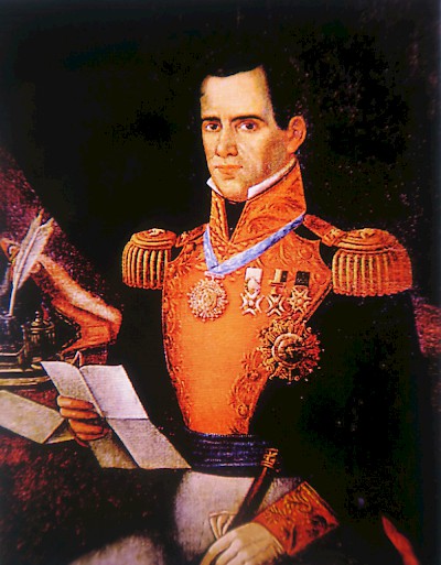 Portrait of General Santa Anna <a href=></a>