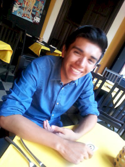 Vladimir, CAPP student, at Amaro in Merida Yucatan <a href=></a>