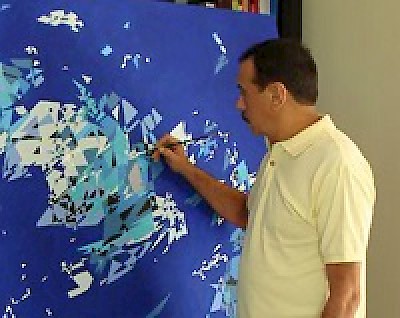 Calderuiz Painter in Yucatan Mexico <a href=></a>