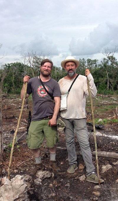 Allesandro Porcelli and Jeremy Charles in Yucatan for Cook It Raw <a href=></a>