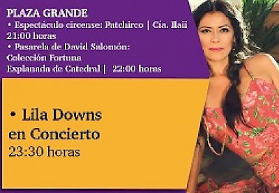 Lila Downs in Concert in Merida Yucatan Mexico <a href=></a>